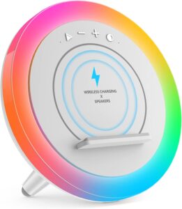 BT Speaker Light w/ Wireless Charging