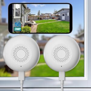 2-Pack 3MP WiFi Dome Security Cameras