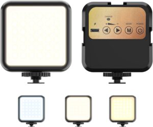 Rechargeable Mini LED Camera Light