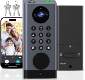 WiFi Smart Lock with Camera & Fingerprint