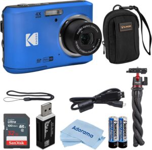 Kodak PIXPRO FZ45 16MP Camera Bundle (Blue)