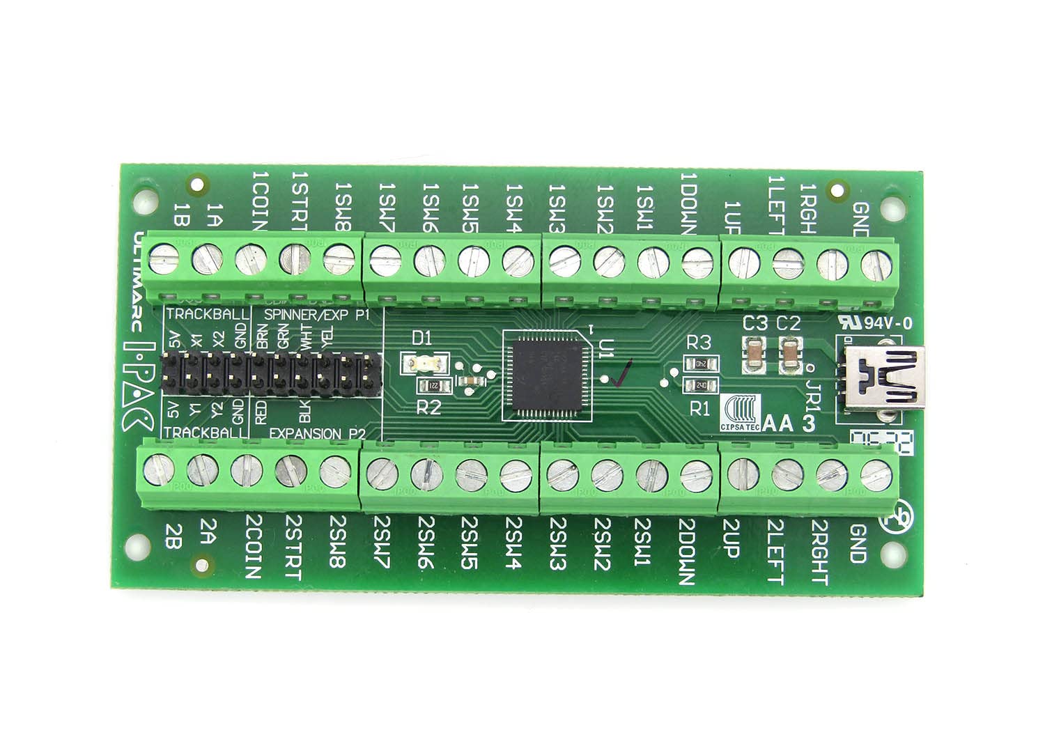 IPAC2 Arcade Controller