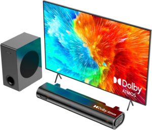 Hiwill 2.1CH Dolby Atmos Soundbar w/ Subwoofer
