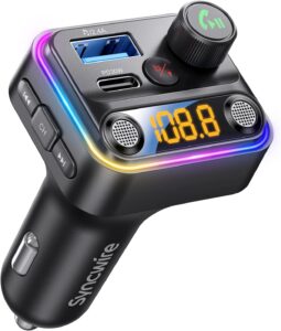 Syncwire Bluetooth 5.4 FM Transmitter