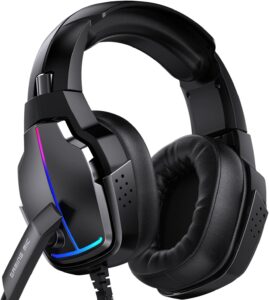 Gaming Headsets: Noise-Canceling Mic, 50mm