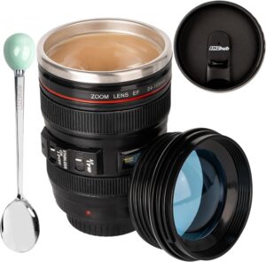 Camera Lens Coffee Mug Thermos