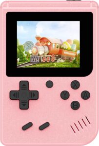 Pink Mini Retro Handheld, 3.0" IPS, 400 Games