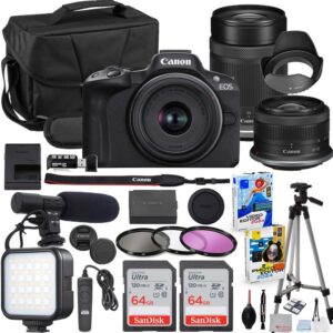 Canon EOS R50 with 2 Lenses & Essential Kit
