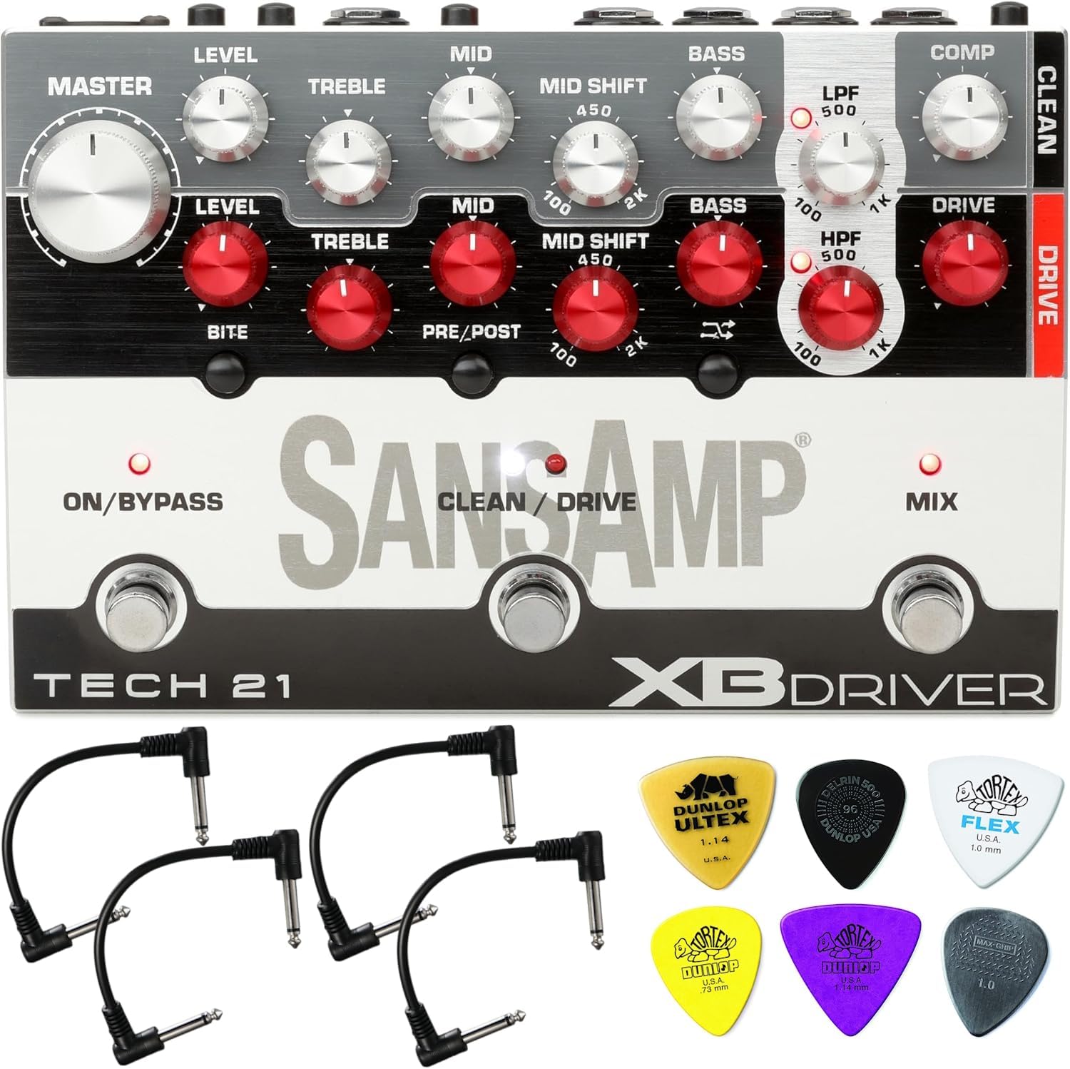 SansAmp XB Driver Bass Bundle