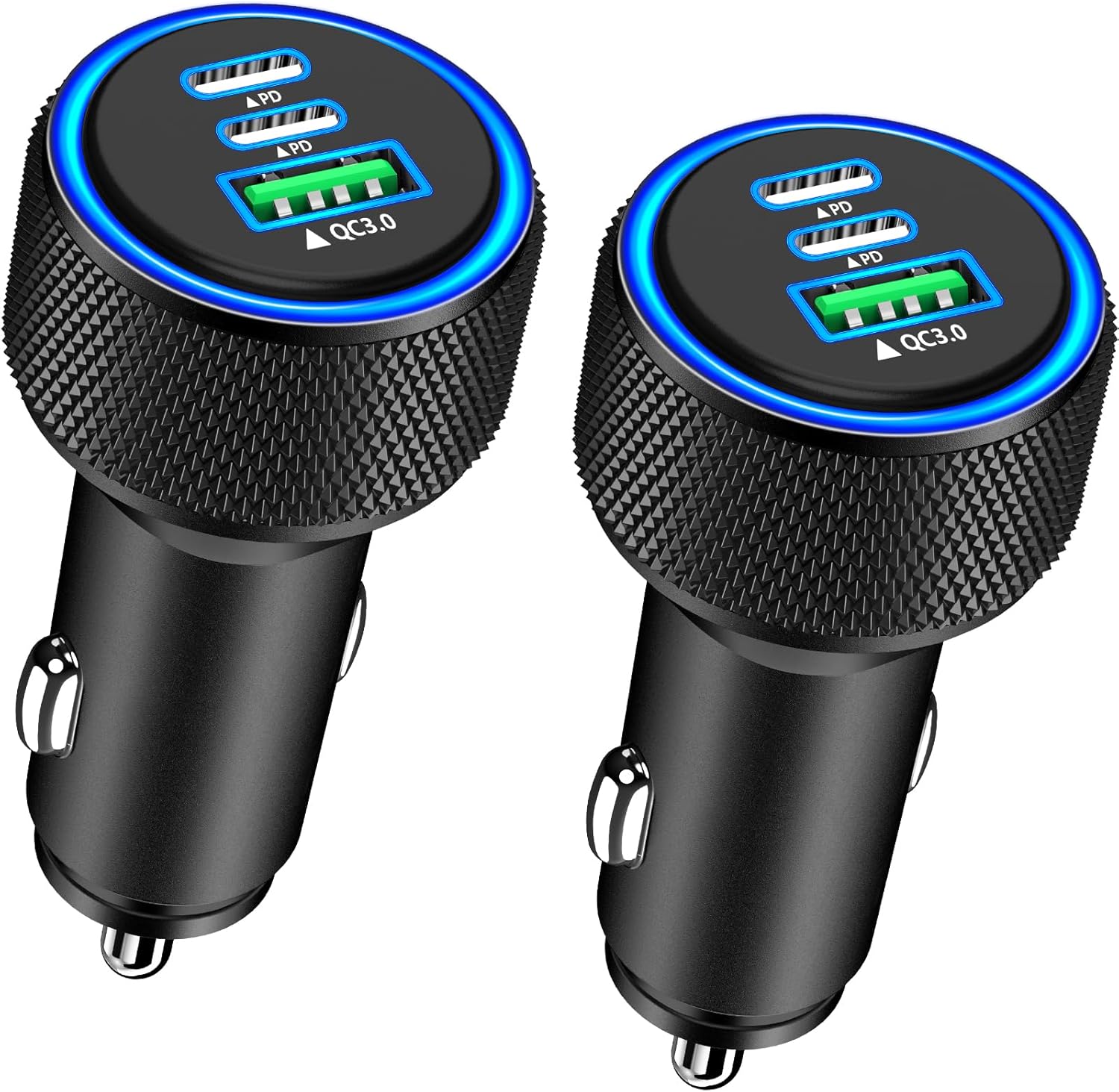 Rombica 67W 3-Port USB C Car Charger