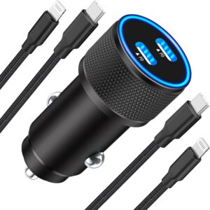 Linocell 60W Car Charger with Cables