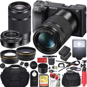 Sony a6400 2 Lens Kit with Accessories