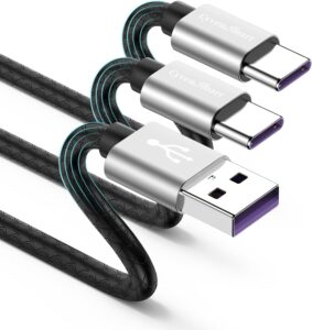 2-Pack 10ft USB-A to USB-C Cable