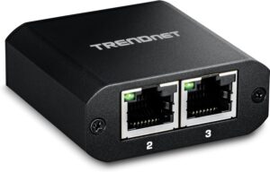 TRENDnet 2-Port Gigabit Splitter, USB-C Powered