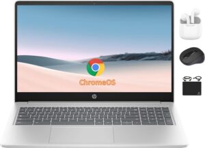 HP Chromebook 15.6" 8GB RAM, 320GB, Intel N200