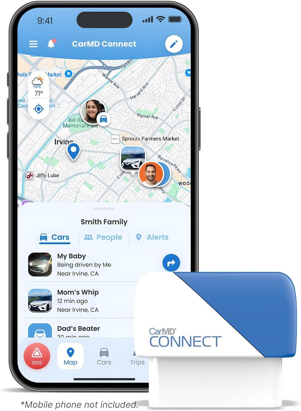 CarMD: Real-Time Vehicle Monitoring & Safety