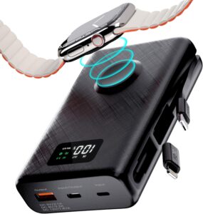20000mAh Power Bank w/ Apple Watch Charger