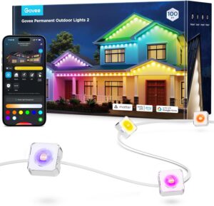 Govee Outdoor Lights RGBIC 100ft