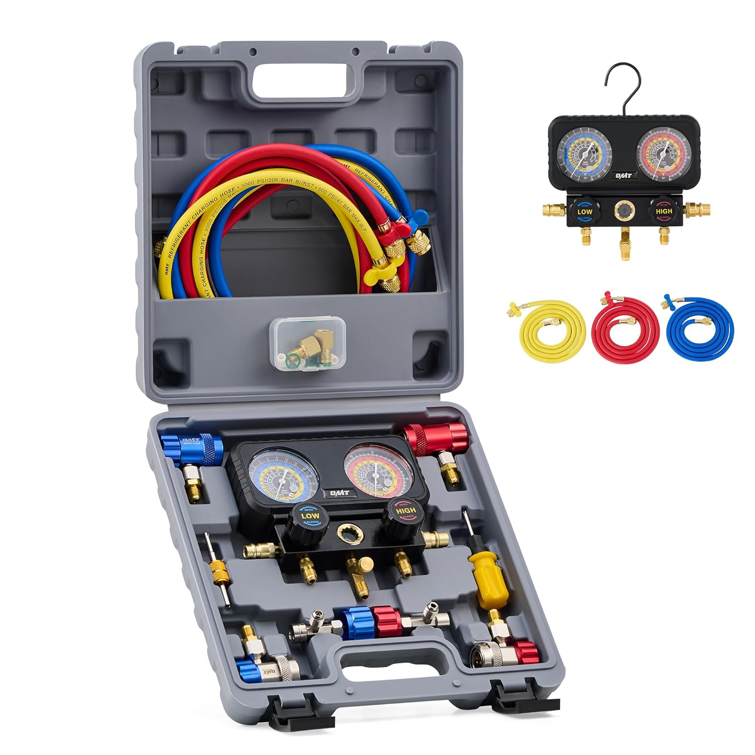 Orion Motor Tech AC Manifold Gauge Set