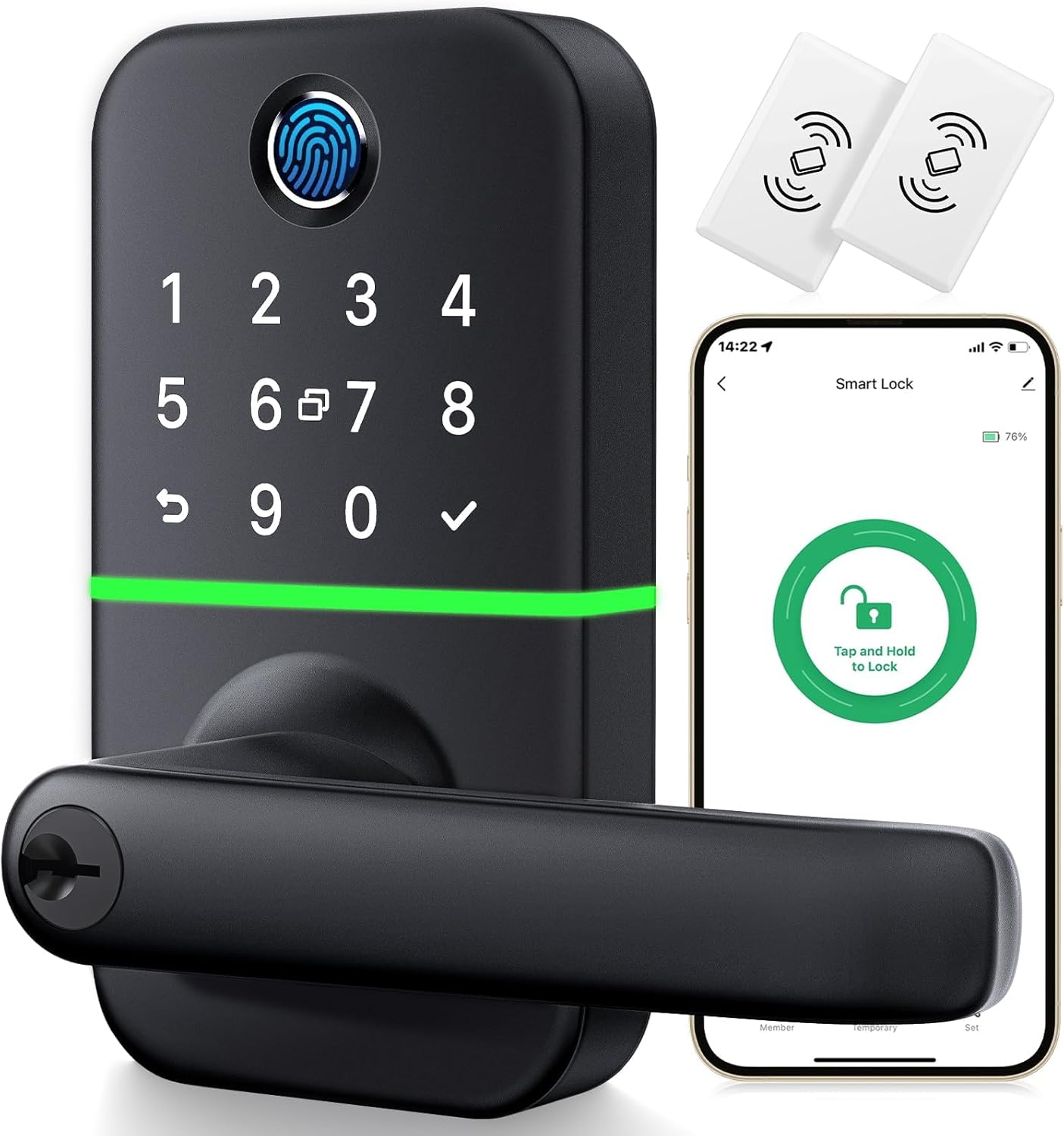 Kucacci Keyless Fingerprint Door Lock