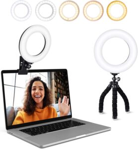 Ring Light Clip for Video Calls