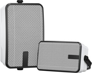 400W Bluetooth Wall Speakers (2-Pack)