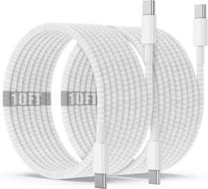 60W USB-C Fast Charging Cable 10ft