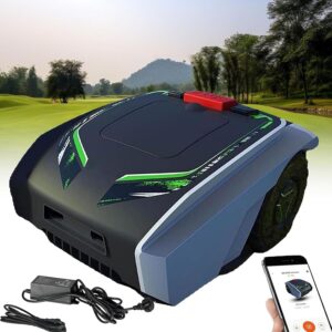 Robotic Lawn Mower for Small Gardens, App-Controlled