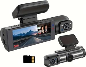 Dual Dash Cam 1080P 64GB