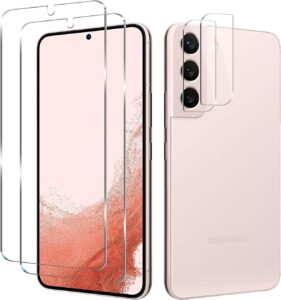 Galaxy S22 Screen & Lens Protector 4-Pack