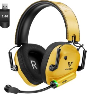 Wireless Gaming Headset for PC, PS5, PS4, Mac, Switch