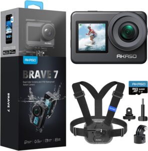 AKASO Brave 7 Camera Bundle