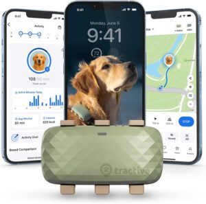 Tractive XL GPS Dog Tracker, Green