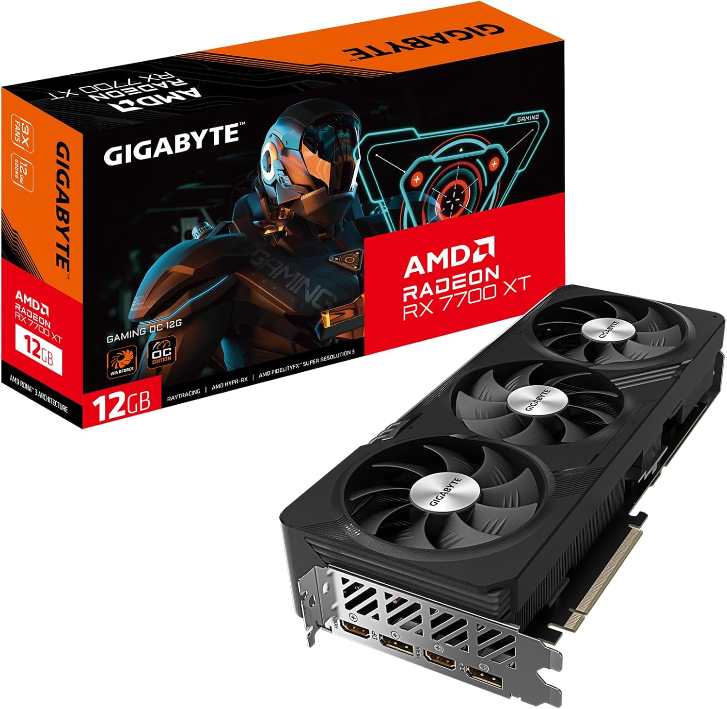 GIGABYTE Radeon RX 7700 XT Gaming OC