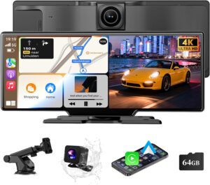 10.26" Wireless CarPlay & Android Auto Screen