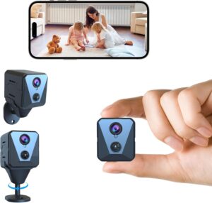 2025 4K Mini Cam: 100-Day Battery, Night Vision
