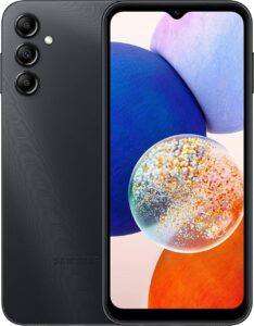 Samsung Galaxy A14 5G, 64GB Black (Renewed)