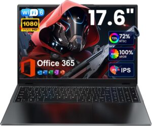 Jumper 17.6" Laptop, 16GB RAM, 640GB, Win11