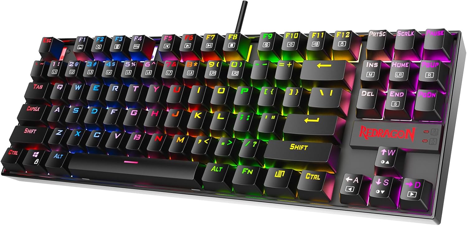 Redragon K552P RGB Hot-Swappable Mechanical Keyboard