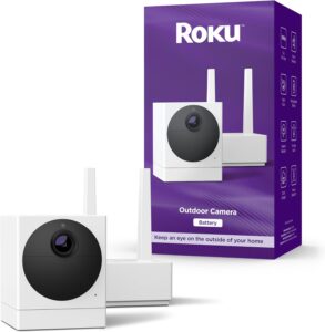 Roku Outdoor Camera: 1080p, Weatherproof, Alexa