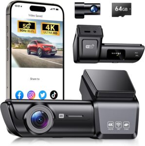 F8 4K+1080P Dual Dash Cam