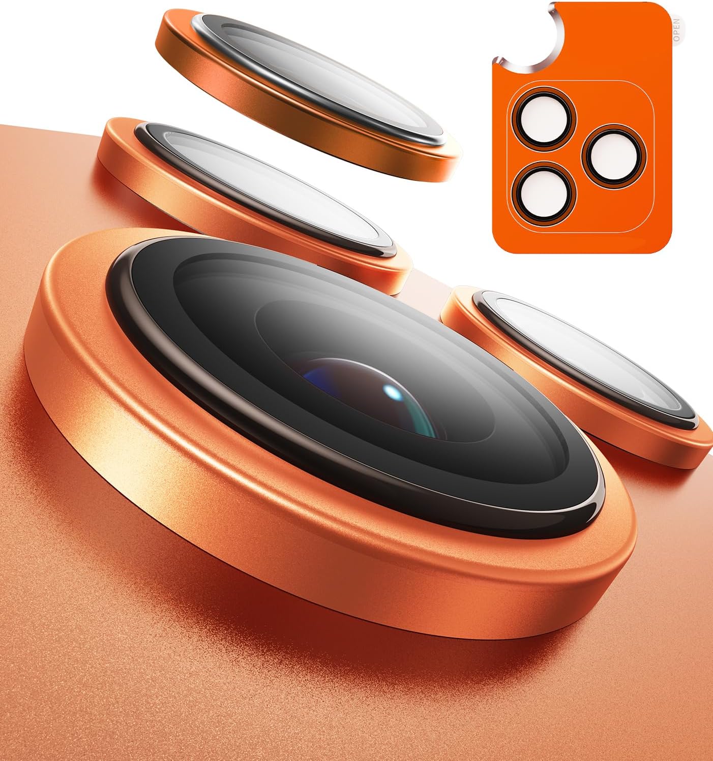 TORRAS iPhone 17 Pro Max Lens Protector