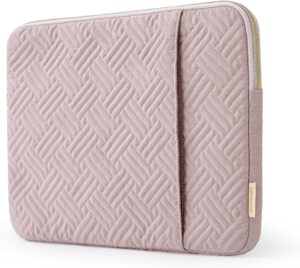 BAGSMART 13-14" MacBook Sleeve, Pink