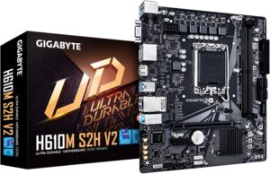 GIGABYTE H610M S2H V2, LGA 1700, mATX, DDR5