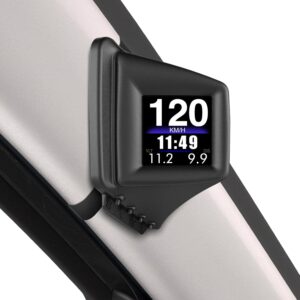 OBD2 & GPS HUD: MPH, RPM, Temp, Volt