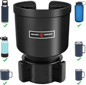 Car Cup Holder Expander for Large Bottles