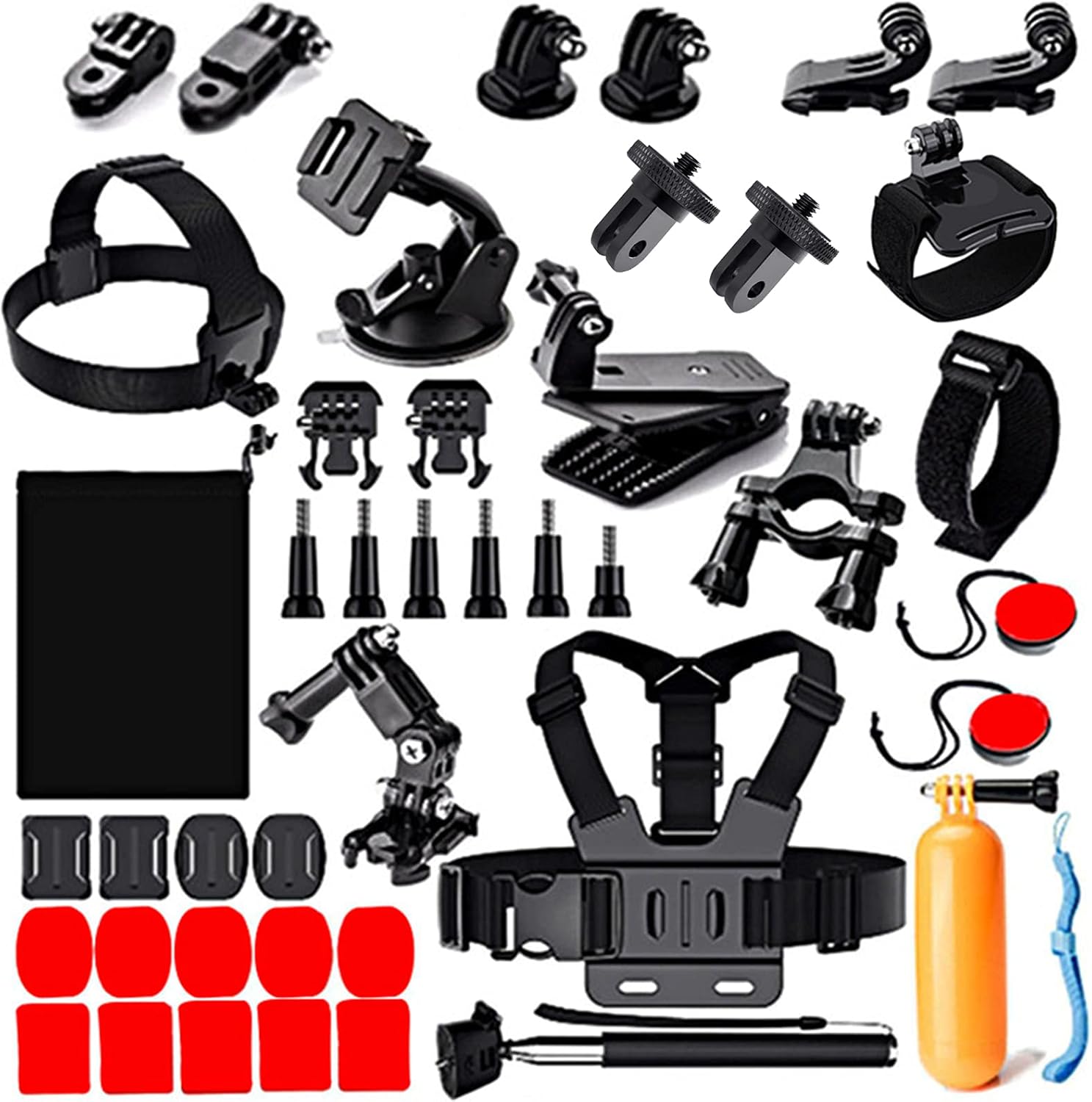 Action Camera Accessory Kit for Insta360 & GoPro