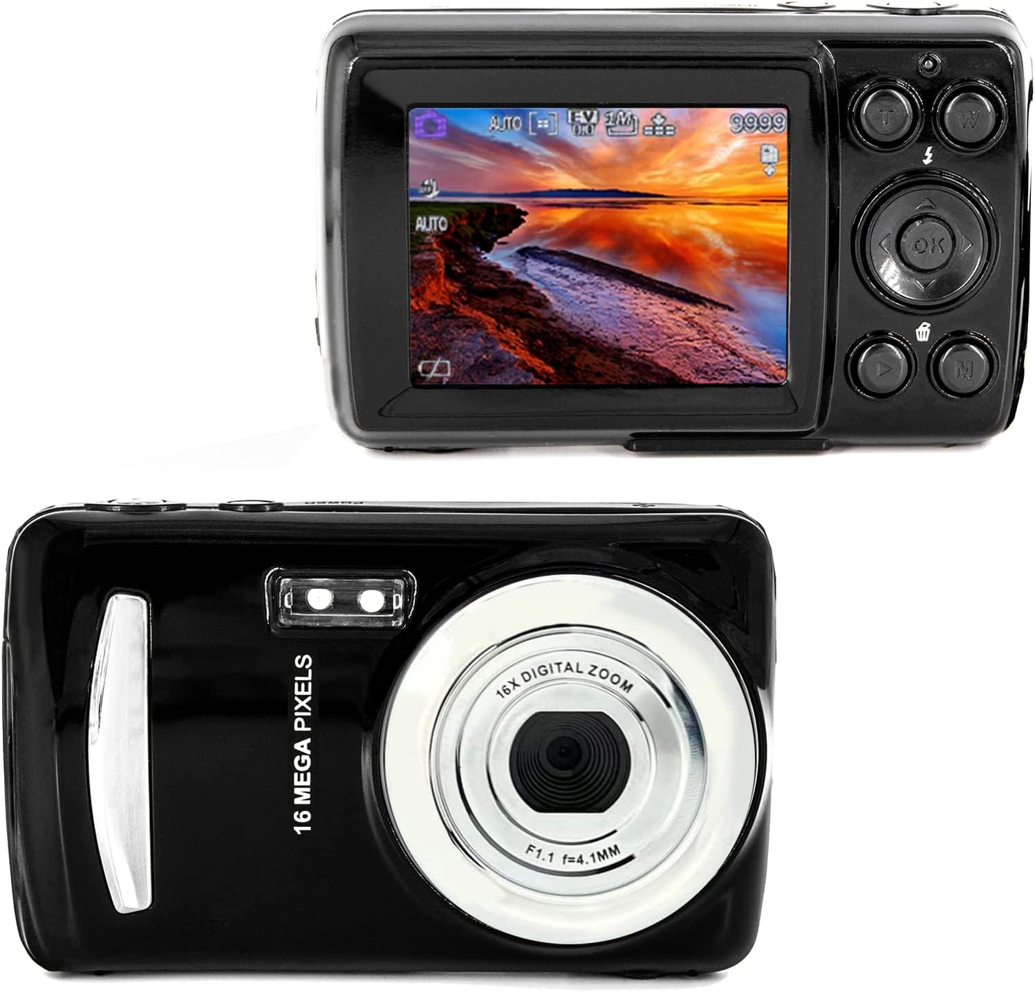 Acuvar 16MP Compact Digital Camera