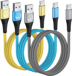 USB C Cable 10FT 3Pack Fast Charging