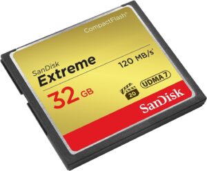 SanDisk 32GB Extreme CFast Card 120MB/s